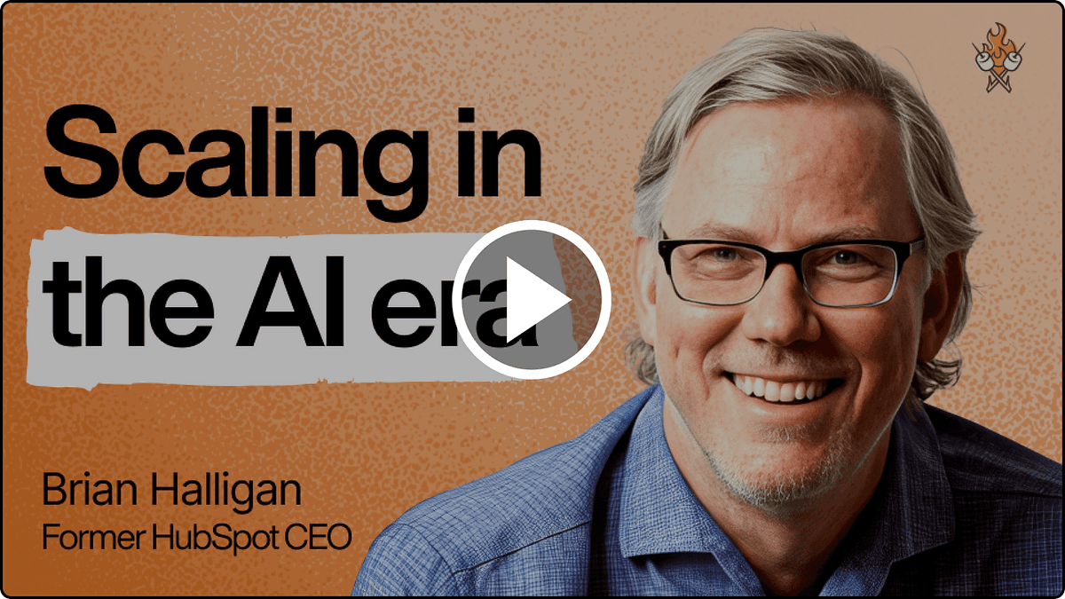 Sequoia CEO coach: Why it’s never been easier to start a company, and never been harder to scale one | Brian Halligan (co-founder, HubSpot)